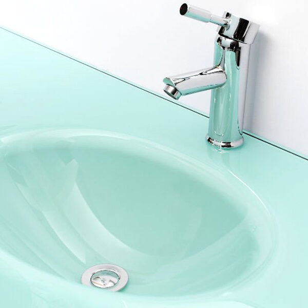 Mobile Bagno Arredo Bagno 151 cm Doppio lavabo incluso - Ice - Image 4