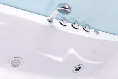 Elite - Whirlpool Badewanne für 2 Personen 180 X 120 cm – Bild 8