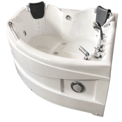 Ginevra - Whirlpool Badewanne für 2 Personen 150 x 150 cm – Bild 2