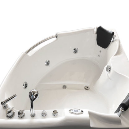 Ginevra - Whirlpool Badewanne für 2 Personen 150 x 150 cm – Bild 3