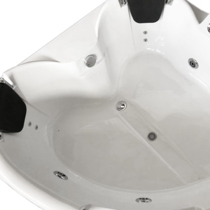 Ginevra - Whirlpool Badewanne für 2 Personen 150 x 150 cm – Bild 4