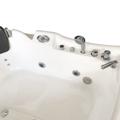 Ginevra - Whirlpool Badewanne für 2 Personen 150 x 150 cm – Bild 5