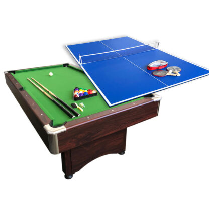 Sirio - 2 in 1 Billardtisch 7 FT und Tischtennisplatte