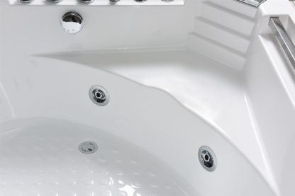 Daisy - Whirlpool Badewanne 135 x 135 cm 1 personan – Bild 8