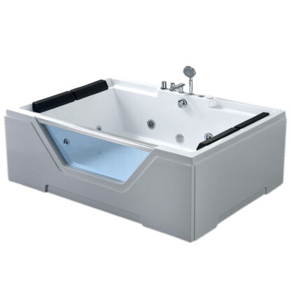 Linda - Whirlpool Badewanne 170 x 120 cm 2 personen