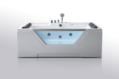 Linda - Whirlpool Badewanne 170 x 120 cm 2 personen – Bild 3