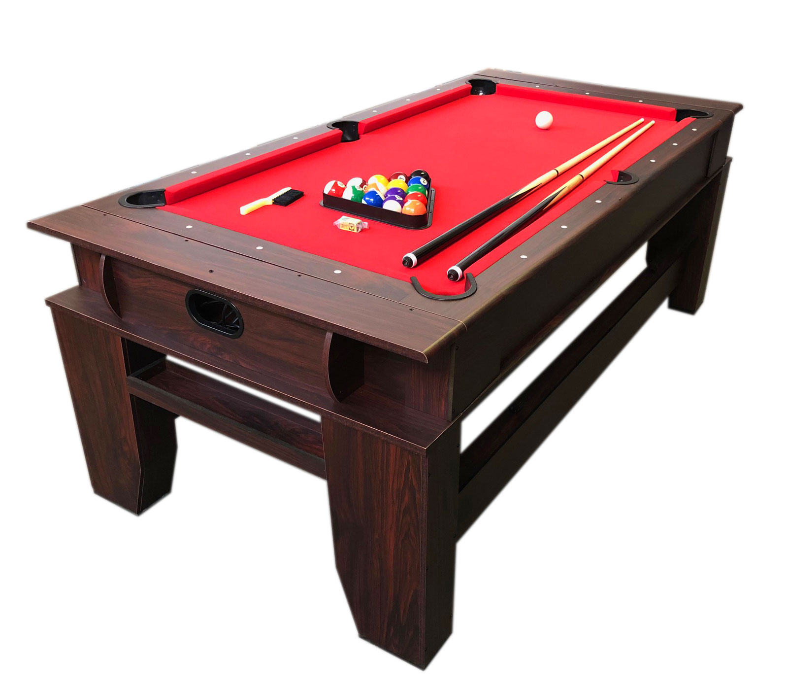 Mesa de Billar Multijuegos de 7 pies con Ping Pong – Falcon