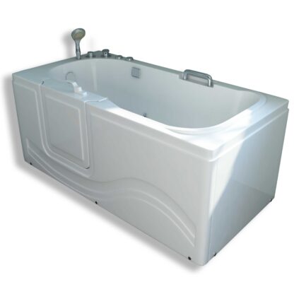 Bañera de hidromasaje con puerta izquierda 153 x 76 cm – Dolly