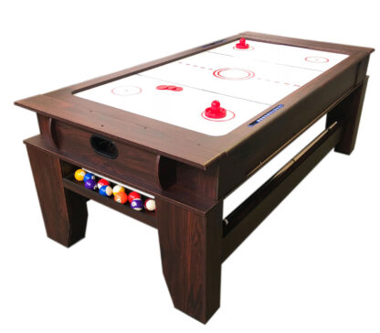 7 FT Biljardbord med biljard med airhockey - Billardhockey - Bild 3