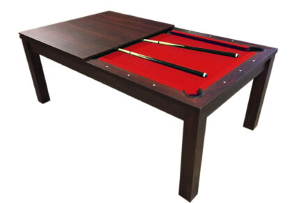 7 FT biljardbord blir biljard - Vulcan Red - Bild 3